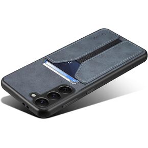 حافظة Kowauri لهاتف Samsung Galaxy S23 Plus، حافظة محفظة من جلد البولي يوريثان مع حامل فتحة لبطاقة الائتمان، حافظة حماية رفيعة للغاية لهاتف Samsung Galaxy S23 Plus (رمادي) in Kuwait