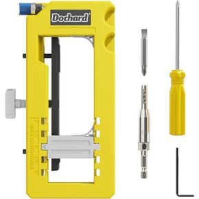 Door Hinge Jig, Door Hinge Tool, Door Hinge Router Jig, Door Hinge Template, Door Hinge Installation Kit Fit 3"to 5" Length and 1/4" Or 5/8" Thickness Only Work On The Door Not The Jamb