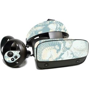 MightySkins Skin for Oculus Rift S - Blue Seashells | Protective, Durable, and Unique Vinyl Decal wrap Cover | Easy to Apply, Remove, and Change Styles | Made in The USA