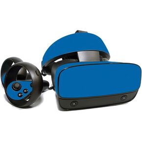 MightySkins Skin for Oculus Rift S - Solid Blue | Protective, Durable, and Unique Vinyl Decal wrap Cover | Easy to Apply, Remove, and Change Styles | Made in The USA