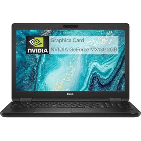 Dell Latitude 5491 Laptop 14inch Notebook, Intel Core i5-8300H - MX130 Graphics, 16GB RAM, 512GB SSD, HDMI, VGA, USB Type-C, Backlit Keyboard, Windows 10 Pro (Renewed)