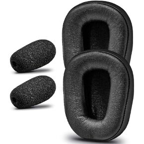 Ear Pads Compatible with B450-XT B550-XT Headset I with Microphone Foam (Protein Leather)