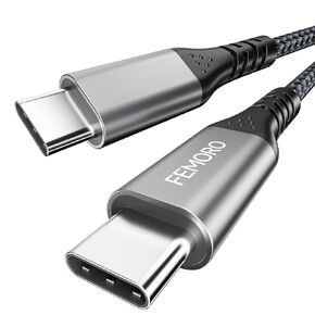 USB C Video Cable 3Ft, USB-C Monitor Display Cord 4K @ 60Hz Video, USBC Cables PD 100W Charging, 20Gbps High Speed Data Transfer, USB 3.2 Gen 2 x 2 Type C for Laptop PC Conputer iPhone 15 MacBook Pro