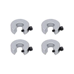 4Pcs SBR16 16mm Linear Rail Stop Collars Aluminum Alloy Shaft Limit Fixing Rings CNC Parts Tool Linear Rail Shaft Stop Collars