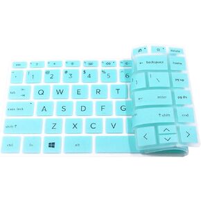 Keyboard Skin Compatible for 2022 HP Spectre x360 14-ea 14t-ea 14t-ea200 14t-ea100 14-ea0047nr 14-ea2035nr & HP Spectre x360 16t-f000 16t-f100 16-f0035nr 16-f0013dx 16-f0023dx 16-f1013dx Laptop (Mint)