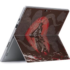 MightySkins Skin Compatible with Microsoft Surface Pro 8 - Samurai Battle | Protective, Durable, and Unique Vinyl Decal wrap Cover | Easy to Apply, Remove, and Change Styles | Made in The USA