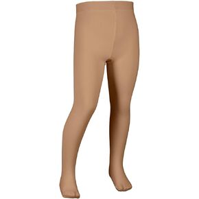Theatricals Girls Footed Tights with Smooth Self-Knit Waistband T5415CLSNL Light Suntan Large