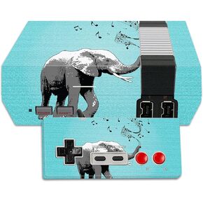 MightySkins Skin Compatible with Nintendo NES Classic Edition wrap Cover Sticker Skins Musical Elephant