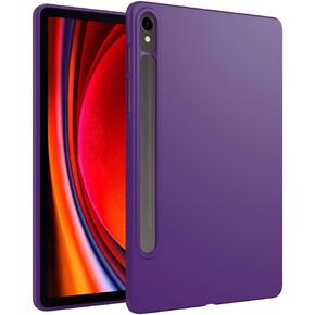 Case for Samsung Galaxy Tab S9/ S9 FE 5G 2023, Slim Design Soft TPU Protective Cover for Galaxy Tab S9 FE 10.9"/ S9 11" Tablet, Purple