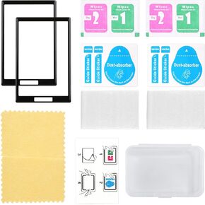2pcs Screen Protector for Insta360 X4, Scratch Resistant Anti-Fingerprint Camera Screen Protector Ultra HD Protective Screen Film Curved Edges for Seamless Fit Protector Film