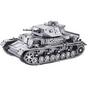 ألغاز معدنية ثلاثية الأبعاد من بيسكول للبالغين، مجموعات بناء نماذج الدبابات الألمانية بانزر IV (مقياس 1:48)، تجميع الفنون والحرف اليدوية، أفضل هدايا عيد الميلاد in Kuwait