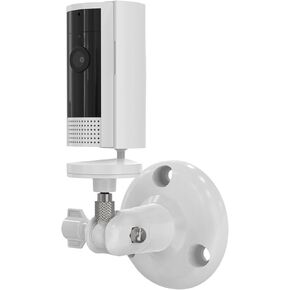 HOLACA Camera Wall Mount Stand for Indoor Cam(2nd Gen), Pan-Tilt Indoor Cam Mount,360 Degree Adjustable Indoor/Outdoor Mounting Bracket(White)