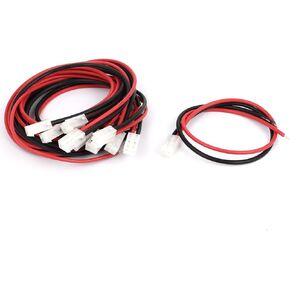 uxcell VH-2P 3.96mm Pitch Female Connector Header Wire Line 300mm 10pcs
