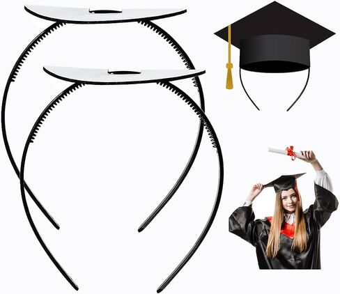 3 Pack Graduation Cap Headband Secures Your Grad Cap,Graduation cap Insert，Hat Accessories for Graduates, Students, Women （Graduation Cap Not Included） in Saudi Arabia