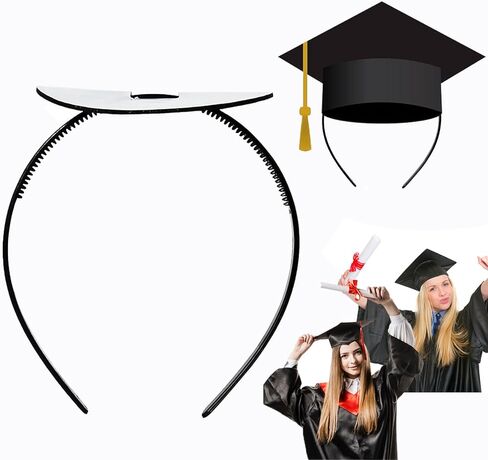3 عبوات من عصابة رأس قبعة التخرج لتأمين قبعة التخرج الخاصة بك، وإدخال قبعة التخرج، وإكسسوارات القبعة للخريجين والطلاب والنساء (قبعة التخرج غير متضمنة) in Kuwait