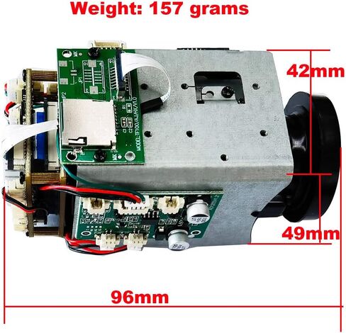 4K 8MP (3840 * 2160) IP Camera 360X Zoom Lens Support RTMP P2P ONVIF Support SD 256G and use MSTAR338Q with somy IMX415 Cmos Support Alarm and FTP Server in Kuwait