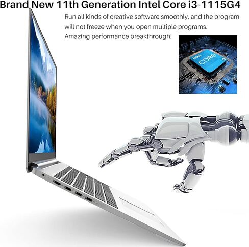 لاب توب لينوفو ايدياباد انتل i3، لاب توب فل اتش دي 14 بوصة، انتل i3-1115G4 (يصل إلى 4.1 جيجاهرتز)، ذاكرة الوصول العشوائي 8 جيجا، 128 جيجا اس اس دي، رسومات انتل الترا اتش دي، واي فاي 6، كمبيوتر محمول رفيع ومحمول لطلاب الجامعات، ويندوز 11 اس، مع حامل in Saudi Arabia