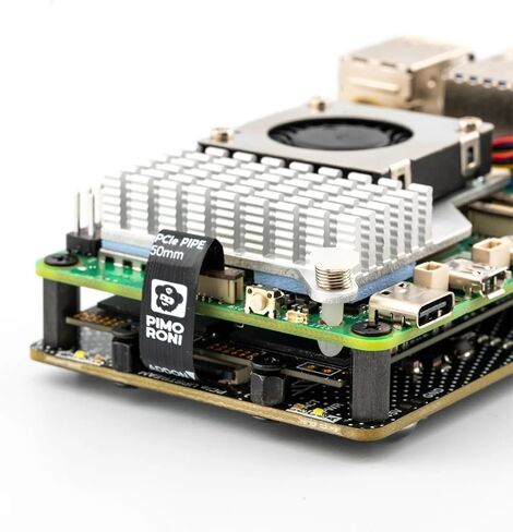 قاعدة NVMe للوحة تمديد Raspberry Pi 5 M.2 HAT PCIe (M.2 2230 إلى 2280 مدعومة) (0 تيرابايت (ثنائي)) in Kuwait