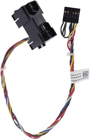 Deal4GO Power Button Switch Cable KCRV8 0KCRV8 replacement for Dell Inspiron 3847 620 660 620S MT Tower Desktop, Black in Saudi Arabia