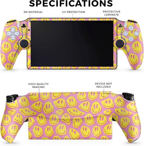 Gaming Skin Compatible with PS5 Portal Remote Player - Thin Blue Line K9 - Premium 3M Vinyl Protective Wrap Decal Cover - Easy to Apply | Crafted in The USA by MightySkins in Saudi Arabia
