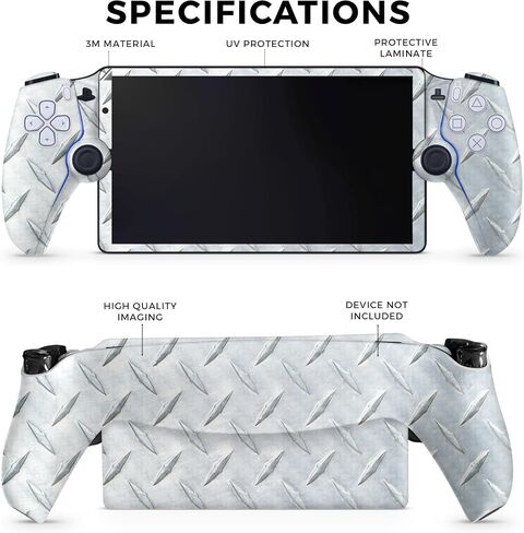 Gaming Skin Compatible with PS5 Portal Remote Player - Thin Blue Line K9 - Premium 3M Vinyl Protective Wrap Decal Cover - Easy to Apply | Crafted in The USA by MightySkins in Saudi Arabia