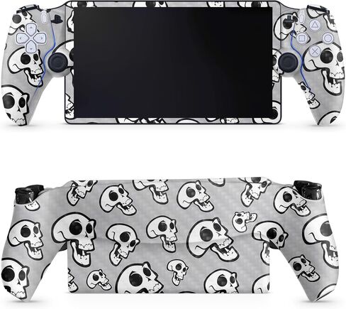 Gaming Skin Compatible with PS5 Portal Remote Player - Thin Blue Line K9 - Premium 3M Vinyl Protective Wrap Decal Cover - Easy to Apply | Crafted in The USA by MightySkins in Saudi Arabia
