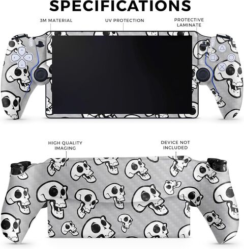 Gaming Skin Compatible with PS5 Portal Remote Player - Thin Blue Line K9 - Premium 3M Vinyl Protective Wrap Decal Cover - Easy to Apply | Crafted in The USA by MightySkins in Saudi Arabia