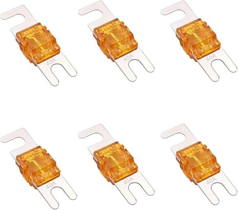 Tnisesm 9 Pcs Mini ANL Fuses 20A, 30A, 40A, 50A, 60A, 80A, 100A, 125A, 150A for Automotive Marine Audio Video System MINI-9S in Saudi Arabia