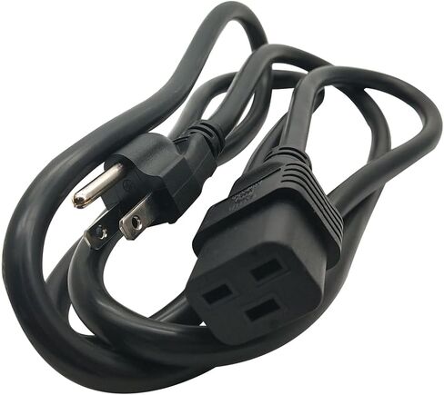 Nema 5-15P to IEC320 C19 Power Cable,American Standard 5-15P Male to C19 Three Horizontals 16A Female Plug,Power Line for PDU/UPS (5-15P to C19-1.8M/5.9FT) in Saudi Arabia