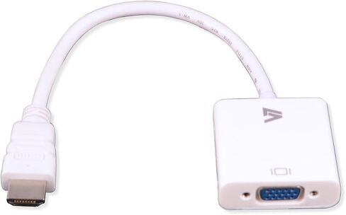 V7 CBLDPHD-1N محول فيديو DisplayPort/ HDMI 19 Pin HDMI Type A (F) إلى 20 Pin DisplayPort (M)، أسود in Saudi Arabia