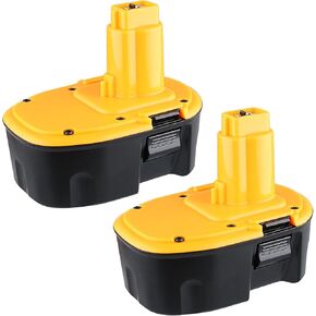 DC9091 4.8Ah Ni-MH Replacement for Dewalt 14.4V Battery Compatible with Dewalt Battery DC9091 DW9091 DW9094 DE9091 DE9092 DE9038 Cordless Power Tools (2Pack)