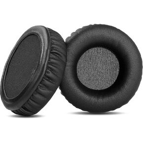 Earpads Replacement Cushion Compatible with Sony MDR-ZX100, ZX110,ZX300,ZX310,V150,V300,DR-ZX102DPV,DR-BT101 Headphones Premium Ear pads with Softer Protein Leather/Memory Foam