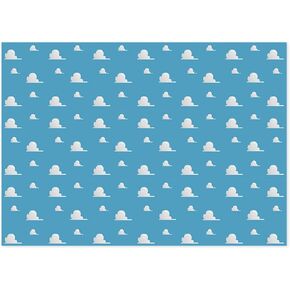 7x5ft Cartoon Boy Story Theme Photography Backdrop Kids Birthday Party Decoration White Clouds and Blue Sky Photo Background Photo Studio Props