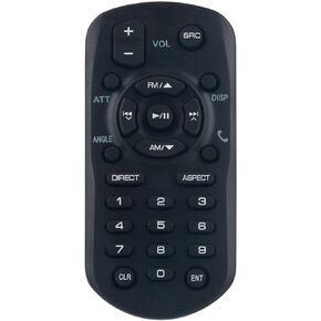 RM-RK258 Replace Remote Control compatible with JVC Monitor with Car Stereo CD DVD Multi-media Receiver Video System KW-M780BT KW-M788BH KW-M150BT KW-M180BT KW-V25BT KW-V320BT KW-V220BT KW-V120BT
