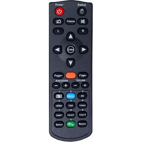 Compatible Remote Control BR-5053C for Optoma EH345, GT5600, H183X, HD28HDR, HD39HDR, HD146X, UHD35x, W331, W319ST Projectors