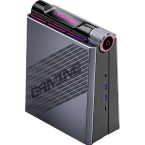 كمبيوتر ألعاب صغير ACEMAGIC Ryzen 9 6900HX (يصل إلى 4.9 جيجا هرتز) كمبيوتر صغير 32 جيجابايت DDR5 512 جيجابايت NVMe SSD كمبيوتر صغير [3 أوضاع/أضواء RGB] كمبيوتر مكتبي صغير ثنائي القناة/WiFi6/BT5.2/4K UHD in Kuwait