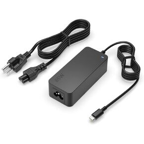 شاحن USB C 65 واط لـ LG Gram 17ZB90R-K.AAB6U1 .AAC7U1 .ADC8U1، R-G.AA75D، 16U70R-K.AAS7U1، 16MR70.ASDU1، 15Z90RT-K.AAB7U1 .AAB8U1 .ADB9U1، P-N.APS3U1، 14Z90 N-N.APS7U1 محول إمداد الطاقة للكمبيوتر المحمول
