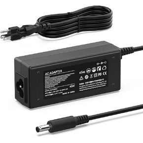 45W Laptop Charger for Dell Inspiron 15 3000 5000 15-3552 3555 3558 3565 3567 5551 5552 5555 5558 5559 5565 5567 5568 5578 7558 7568 7569 7579 19.5V 2.31A AC Adapter Power Supply Cord