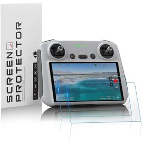 Mini 4 Pro Screen Protector for DJI RC/RC 2 Controller,Anti Reflection Anti Glare Anti-Fingerprint Clear Film Friendly Easy Install Bubble Free for DJI Neo/Air 3/Mavic 3 Pro/Mini 3 Pro Accessories