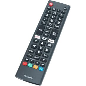 AKB75095307 Replacement Remote fit for LG TV 65UJ6540-UB 60UJ6540-UB 70UJ6570-UB 55UJ6540-UB 43UJ6560-UF 49UJ6560-UF 55UJ6580-UE 65UJ6520-UD 65UJ6580-UE 70UJ6520-UA 75UJ6470-UC 75UJ657A-UB
