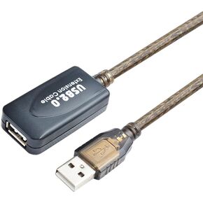 PASOW USB 2.0 A Male to A Female Extension Cable High Speed 480 Mbps (50 Feet(15m))