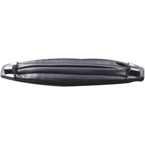 QC2 Replacement Top Headband Pad Cushion Cover Leather Headband Protector with Buckle Repair Parts Compatible with Bose Quiet Comfort 2 QC2 QC 2 QC15 QC 15 Headphones (Black)