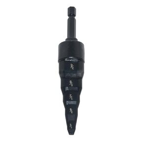 5 In 1 Air Conditioner Coppers Expander Swaging Drill Bit Set Expander Coppers Tube Tool 3/4"" 5/8"" 3/8"" 1 4 Swaging Spin Tool Manual Tube Tool Handle Drill Bit 5 In 1 Swage Tube Tool Hvac