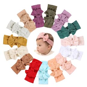 Baby Girl Headbands and Bows Girls Hair Elastic Bow Tie Bands - Infant Toddler Newborn Girl Hair Accessories