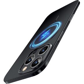 Dataroad Slim Magnetic for iPhone 16 Pro Max Case,Fit[Compatible with Magsafe]Lightweight Finish Hard PC Back Cover Protection[Non Yellowing],Transparent Thin Case for iPhone 16 Pro Max 6.9 Inch-Clear
