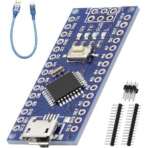 Nano V3.0 Board with Cable, AYWHP 1PCS Nano Board ATmega328P, CH340G Chip 5V 16M, Microcontroller Compatible with Arduino Nano (Micro USB Port)