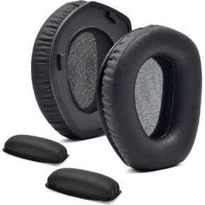 Replacement Ear Pads Cushions for Sennheiser HDR RS165 RS175 RS185 RS195 (Head Cushion & Ear Pads)