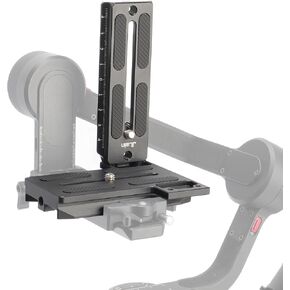 FocusFoto L Bracket Vertical Horizontal Switching Camera Quick Release Plate for ZHIYUN Crane 2/3 LAB, Weebill-S/3/2 and for DJI Ronin RSC2 RS2 Gimbal Stabilizer, for Manfrotto 501PL Arca-Swiss Tripod
