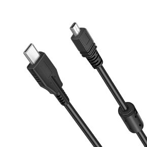 USB Type-C to Mini 8-Pin OTG Camera Cable - View and Download Photos from Camera to Android Phone/Tablet, Compatible with Sony, Nikon, Olympus, Fuji, Panasonic, Konica, Pentax, Konica Minolta 1.5m