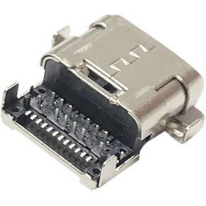 GinTai Type-C USB Charging Port DC Jack for ASUS Chromebook C523N C523NA C434TA C434T/C204 C204MA C204EE/C425T C425TA C425TA-DH384/CX1500//C523N C523NA C434TA C434T/Flip C433T C433TA